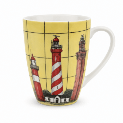 Beker vuurtorens Zeeland