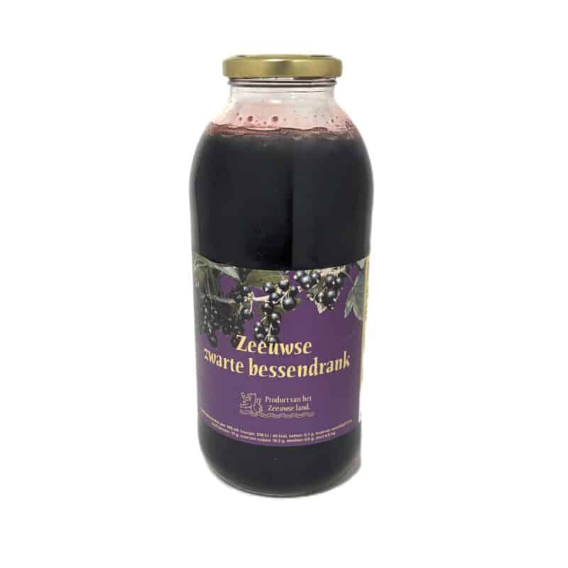 Zwarte bessensap gezoet 1000 ML