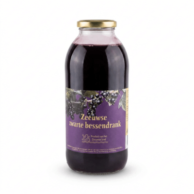 Zwarte bessensap gezoet 1000 ML