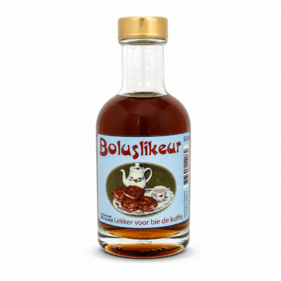 Boluslikeur 20% apotheker 20 cl etiket