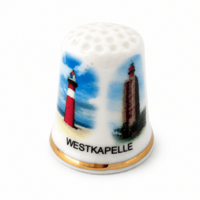 Vingerhoedje Westkapelle 2 vuurtorens