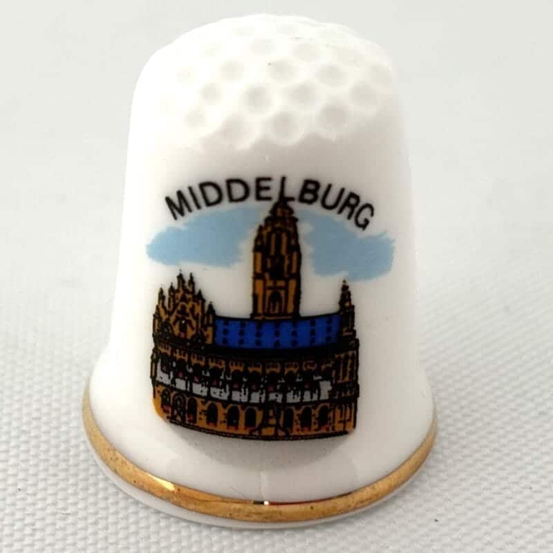 Vingerhoedje Middelburg stadhuis