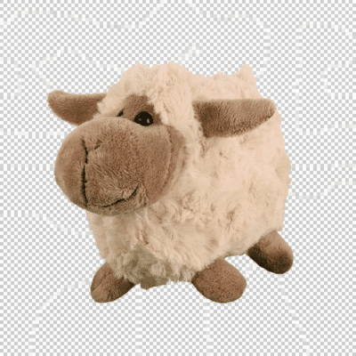 Pluche schaap 18 cm