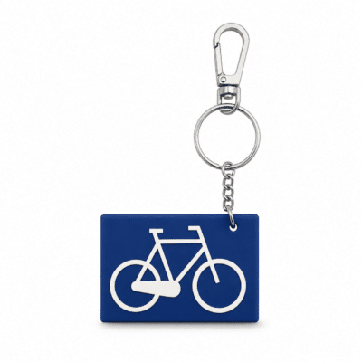 Sleutelhanger Rubber fiets (uitverkoop)