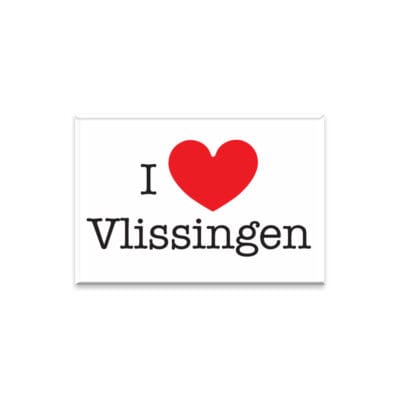 Magneet I Love Vlissingen (uitverkoop)