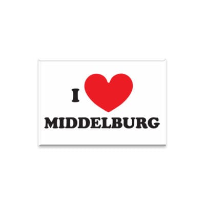Magneet I Love Middelburg (uitverkoop)