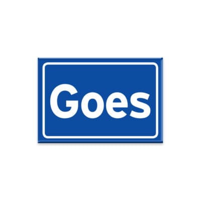 Magneet gemeentebord Goes