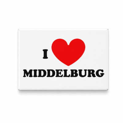 Magneet I Love Middelburg (uitverkoop)