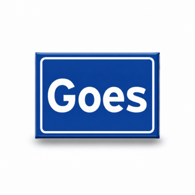 Magneet gemeentebord Goes