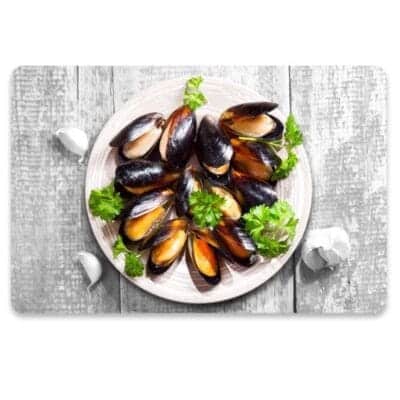 Placemat mosselen