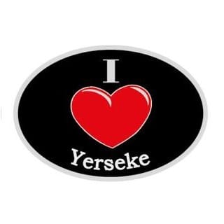 Sticker I Love Yerseke