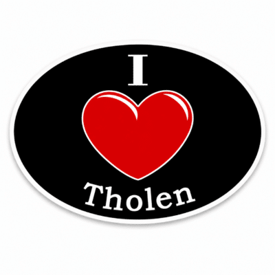 Sticker I Love Tholen