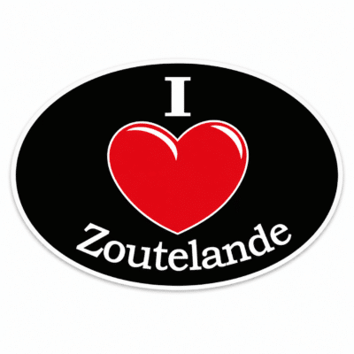 Sticker I Love Zoutelande