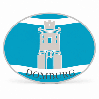 Sticker Wapen Domburg