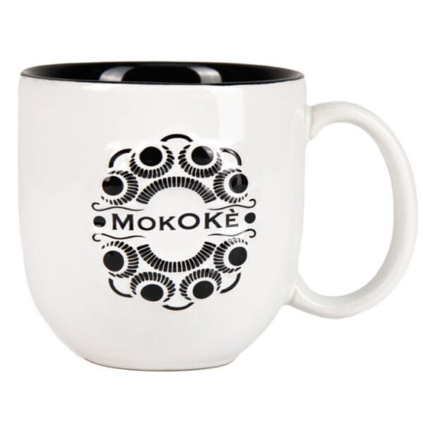 Mokoke beker Zwarte binnenzijde 1 Mokoke beker Zwarte binnenzijde