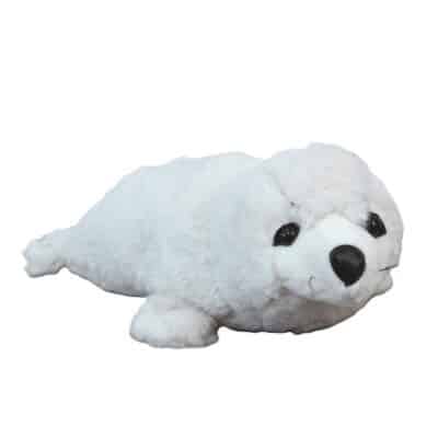 Pluche Zeehond wit 35cm