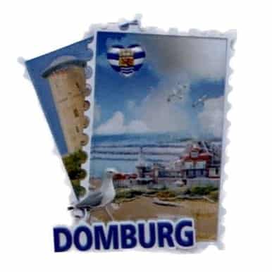 Postzegel Magneet Domburg