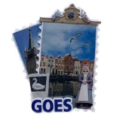 Postzegel magneet Goes