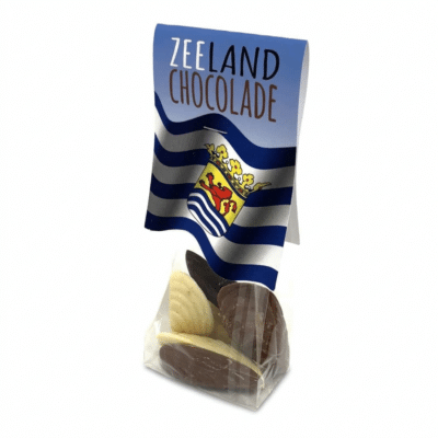 Zakje chocolade mosselen klein