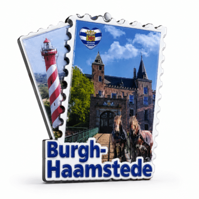 Postzegelmagneet Burgh-Haamstede