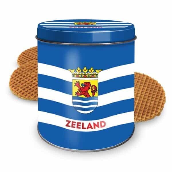 Stroopwafel blik Zeeuwse Vlag