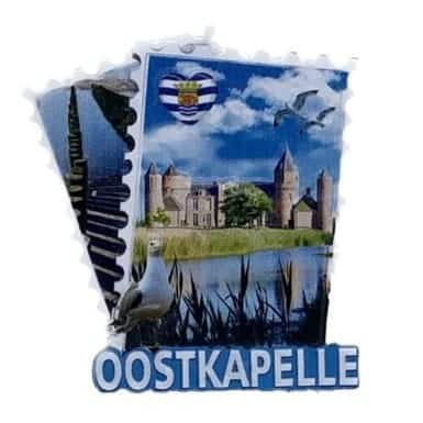 Postzegel Magneet Oostkapelle
