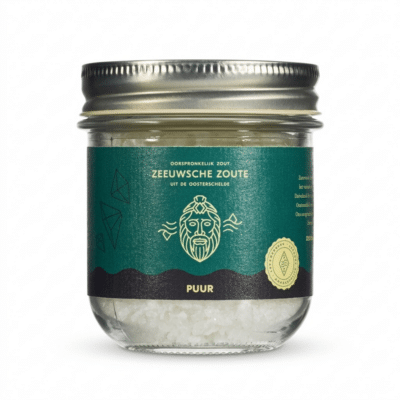 Zeeuwsche Zoute Glazen Pot Puur