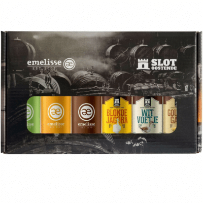 Geschenkdoos 6 bieren Slot & Emelisse