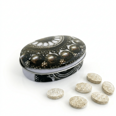 Zeeuwse Knop blik ovaal met Hoestpastilles