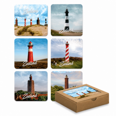 Set Onderzetters Vuurtorens