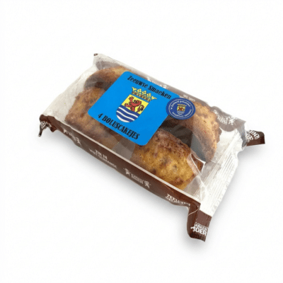 Boluscakejes verpakt per 4stuks