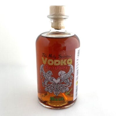 THS Vodka Organic Aardbei- Munt 43% 50 Cl.