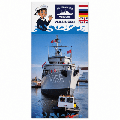 Folder Museumschip Mercuur Vlissingen