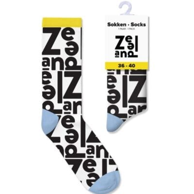 Sokken tekst Zeeland maat 36/40