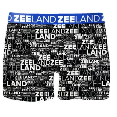 Boxershort maat M tekst Zeeland