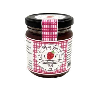 Jam 0% Framboos - Lavendel