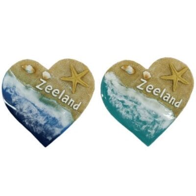 Magneet Hart Strand Zeeland