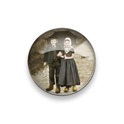 Glasmagneet XL Zeeuwse Klederdracht