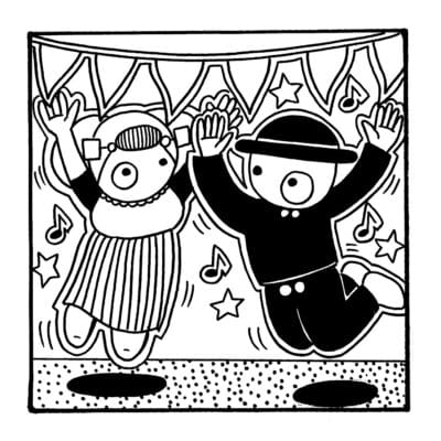 Ansichtkaart Leuntje & Merien 06