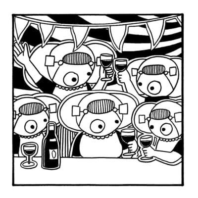 Ansichtkaart Leuntje & Merien 08