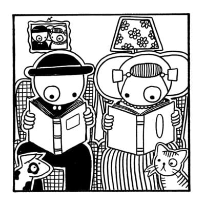 Ansichtkaart Leuntje & Merien 11