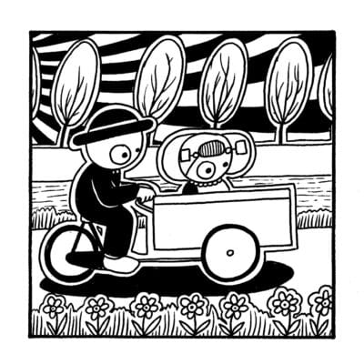 Ansichtkaart Leuntje & Merien 16