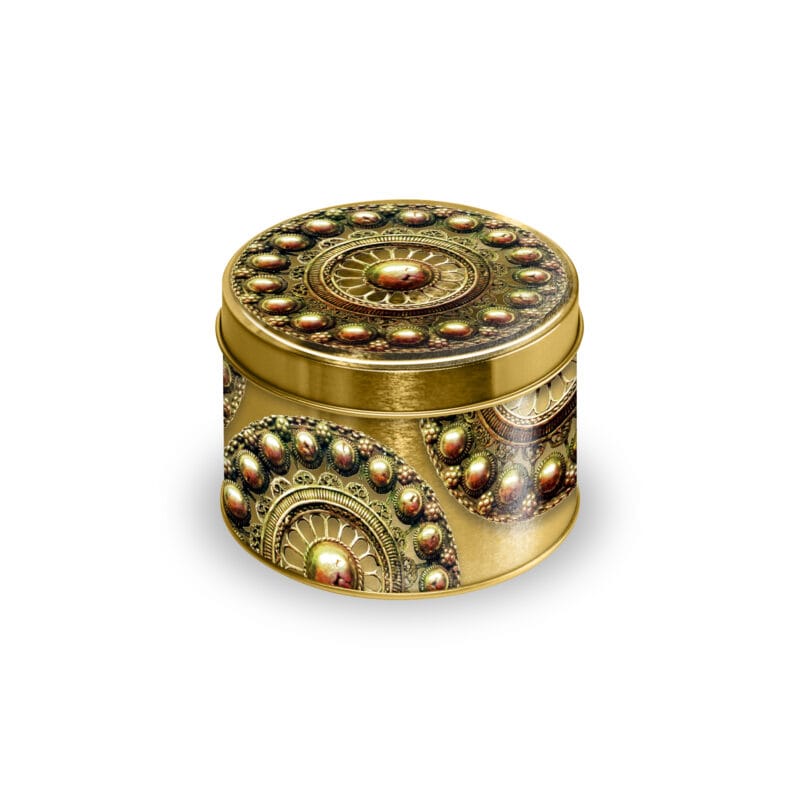 Lekkernij Blikje Zeeuwse Knop Goud LEEG