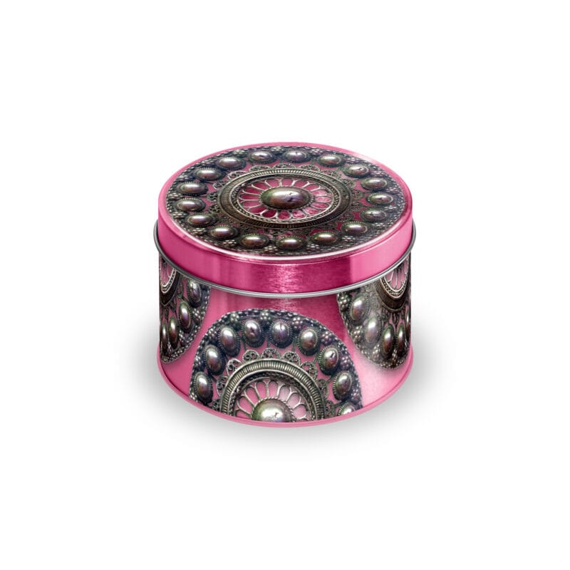 Lekkernij Blikje Zeeuwse Knop Roze LEEG