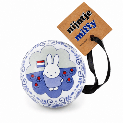 Nijntje Kerstbal Retro Blauw