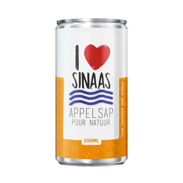 I love Sinaasappelsap 250 ml blik 1 I love Sinaasappelsap 250 ml blik