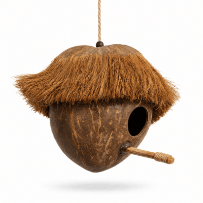Schelpen - Coco bird house