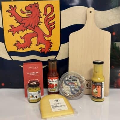 Pakket Borrelplank Lekker Kerst