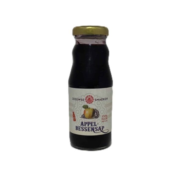 Zeeuwse Smaeken Appel Bessensap 20cl. 1 Zeeuwse Smaeken Appel Bessensap 20cl.