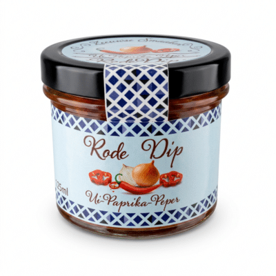 Rode Dip Ui-Paprika-Peper